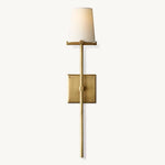 Pauillac Fabric Shade Torch Wall Sconce