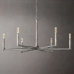 Thaddeus Artisan Forged Round Chandelier 48"