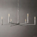 Thaddeus Artisan Forged Round Chandelier 48"