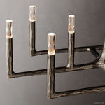 Thaddeus Artisan Forged Linear Chandelier 54"
