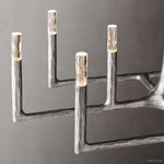 Thaddeus Artisan Forged Linear Chandelier 72"