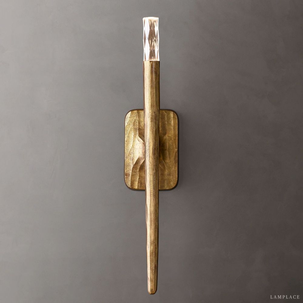 Thaddeus Artisan Forged Wall Sconce