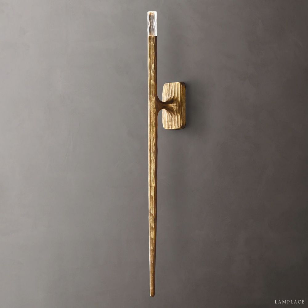 Thaddeus Artisan Forged Wall Sconce