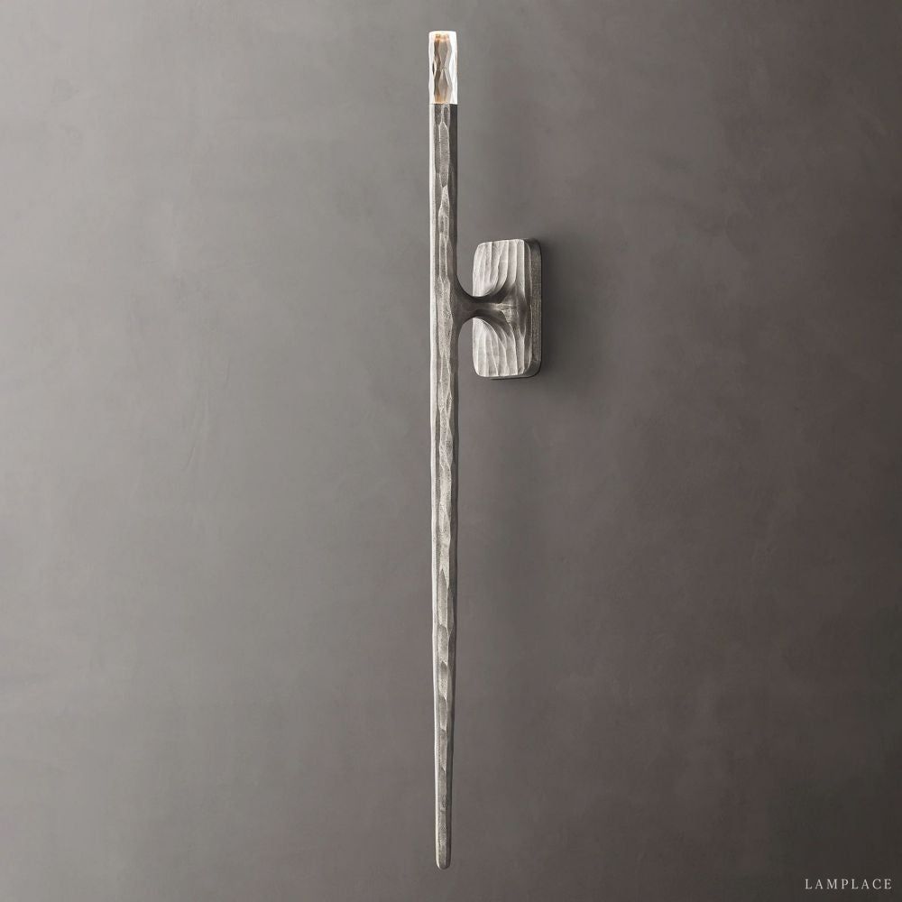Thaddeus Artisan Forged Wall Sconce