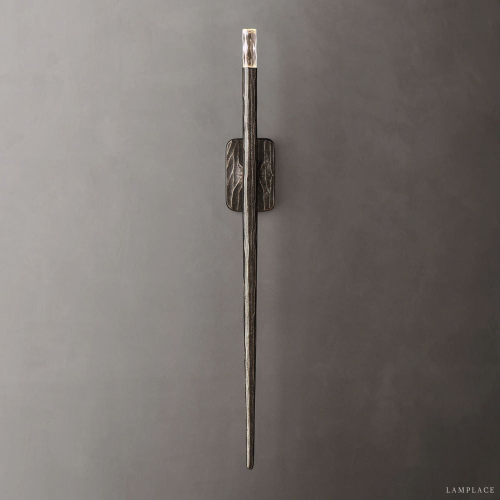 Thaddeus Artisan Forged Wall Sconce