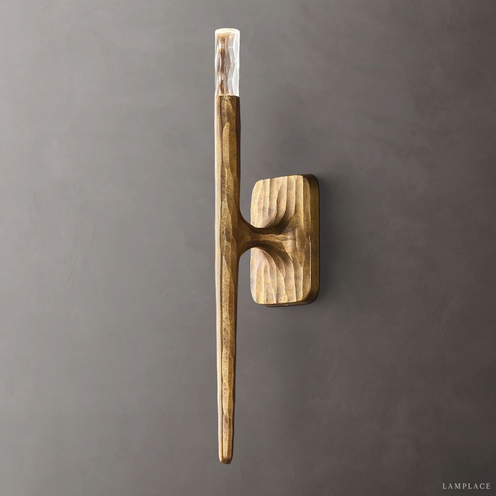 Thaddeus Artisan Forged Wall Sconce
