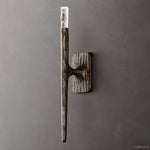 Thaddeus Artisan Forged Wall Sconce