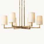 Wright Simplicity Forged Round Chandelier 36"