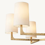 Wright Simplicity Forged Round Chandelier 36"
