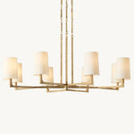 Wright Simplicity Forged Round Chandelier 48"