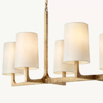 Wright Simplicity Forged Linear Chandelier 72"