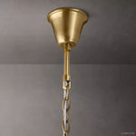 Odeon Deco Prism Round Chandelier 32"