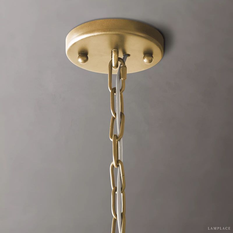 Odeon Deco Prism Tiered Square Chandelier 47"