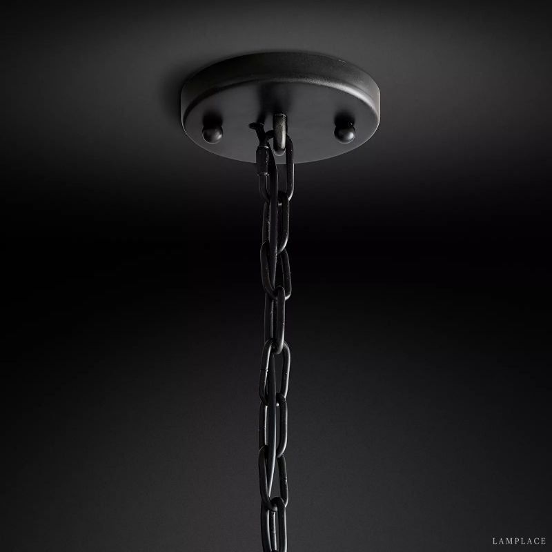 Odeon Deco Prism Tiered Square Chandelier 47"