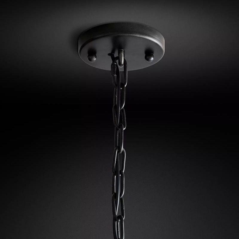 Odeon Deco Prism Tiered Square Chandelier 34"