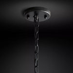 Odeon Deco Prism Tiered Square Chandelier 34"