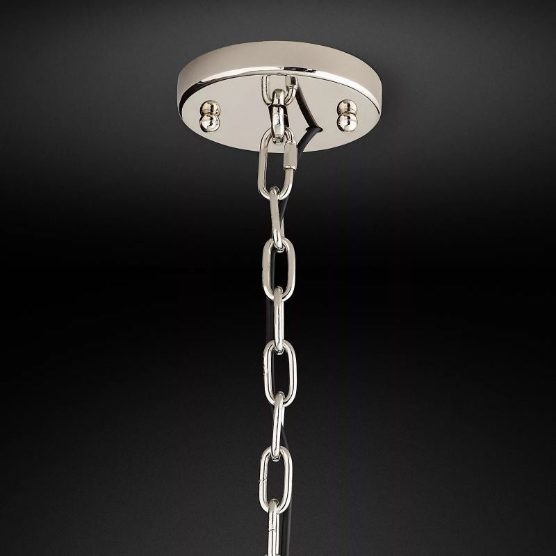 Odeon Deco Prism Tiered Square Chandelier 22"