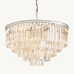 Odeon Deco Prism Round Chandelier 32"