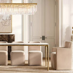 Odeon Deco Prism Rectangular Tiered Chandelier 49"