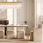 Odeon Deco Prism Rectangular Tiered Chandelier 72"