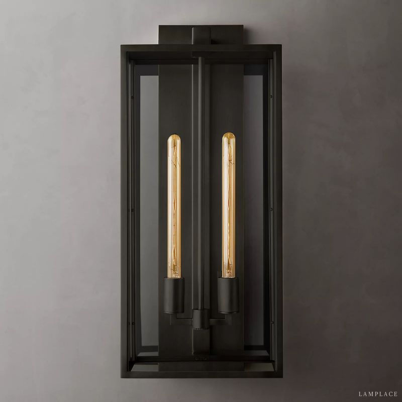 Beckman Framed Glass Wall Sconce