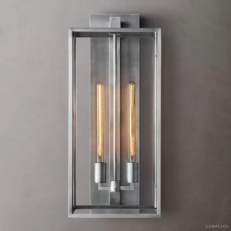 Beckman Framed Glass Wall Sconce