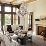 Rococo Vintage Crystal Round Chandelier 101"