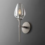 Tulip Crystal Petal Wall Sconce