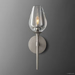 Tulip Crystal Petal Wall Sconce