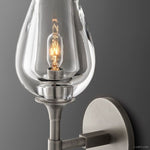 Tulip Crystal Petal Wall Sconce