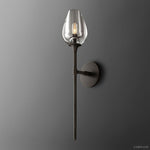 Tulip Crystal Petal Wall Sconce