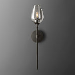 Tulip Crystal Petal Wall Sconce