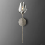 Tulip Crystal Petal Wall Sconce
