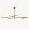Rousselin 8-Light Mobile Orb Chandelier 53"