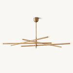 Rousselin 8-Light Mobile Orb Chandelier 53"