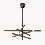 Rousselin 10-Light Mobile Orb Chandelier 38"