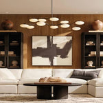 Sylvaine Frosted Glass Linear Chandelier 60"