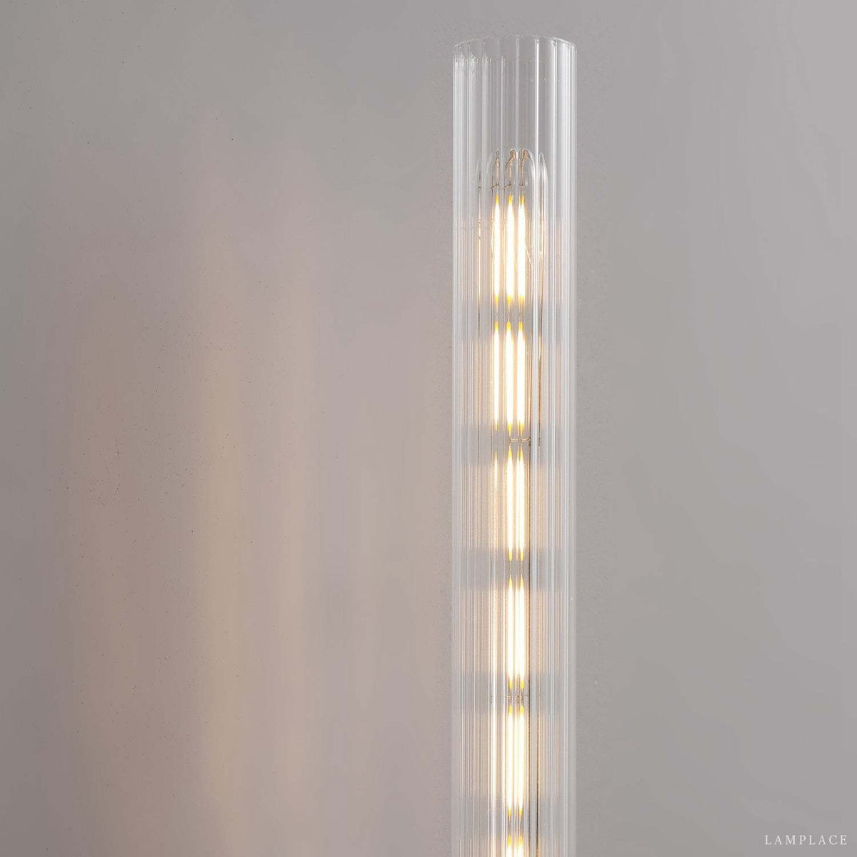 Cannele Ribbed Glass Wall Sconce
