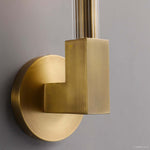 Cannele Ribbed Glass Wall Sconce