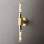Cannele Ribbed Glass Wall Sconce