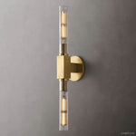 Cannele Ribbed Glass Wall Sconce
