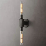 Cannele Ribbed Glass Wall Sconce