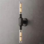 Cannele Ribbed Glass Wall Sconce
