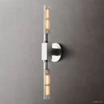 Cannele Ribbed Glass Wall Sconce