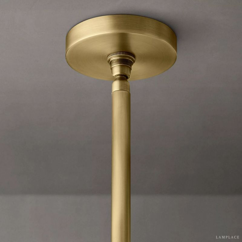 Fontanelle Vintage Glow Round Chandelier 70"