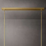 Fontanelle Vintage Glow Linear Chandelier 66"