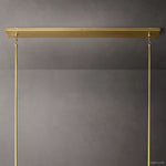 Fontanelle Vintage Glow Linear Chandelier 66"