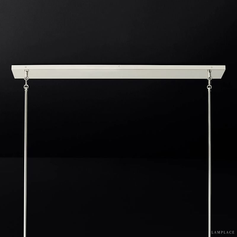 Fontanelle Vintage Glow Linear Chandelier 66"