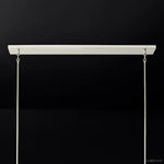 Fontanelle Vintage Glow Linear Chandelier 66"