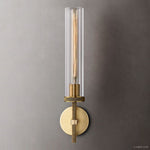 Lambert Cylindrical Glass Wall Sconce